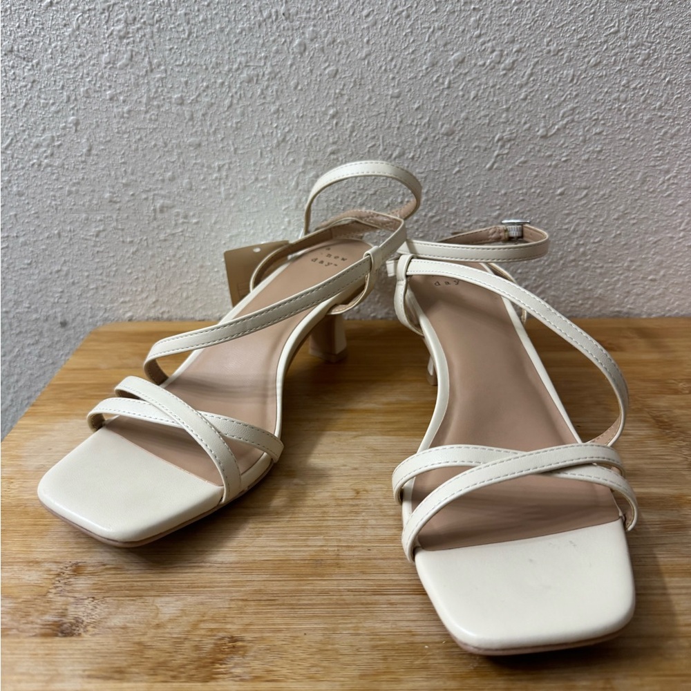 Ivory Kitten Heels